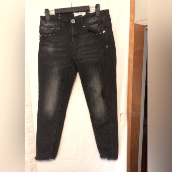 EIGHTY TWENTY 8020 FACTORY FADED SKINNY JEANS SZ 26 - Picture 3 of 7